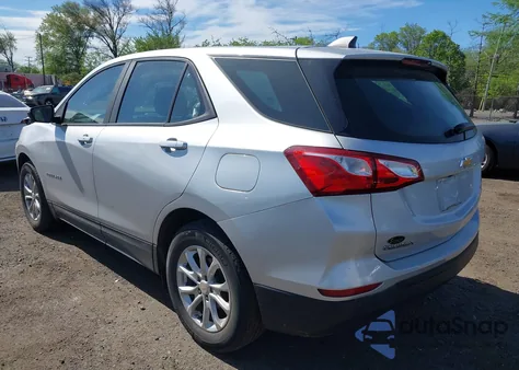 2020 Chevrolet Equinox Fwd Ls z USA, uszkodzony, nr VIN 3GNAXHEV7LS594089